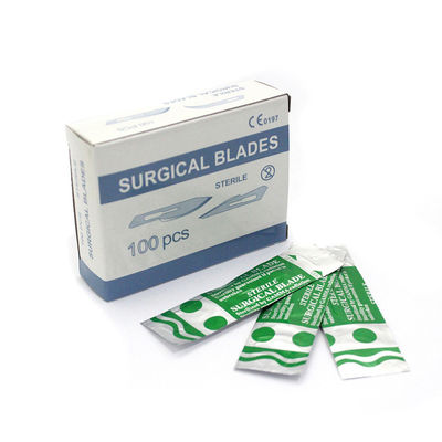 qualidade  Disposable instruments high quality disposable carbon steel surgery surgical blades is skin graf surgical knife blades fábrica